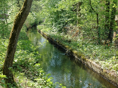 Historischer Wassergraben Eulenburg