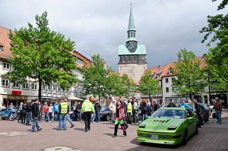 Kornmarkt Osterode Ford Probe Treffen Eulenburg